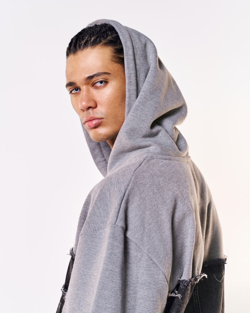 Raw Denim Lunar Hoodie