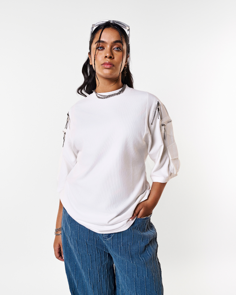 Utility Oversized T-Shirt White