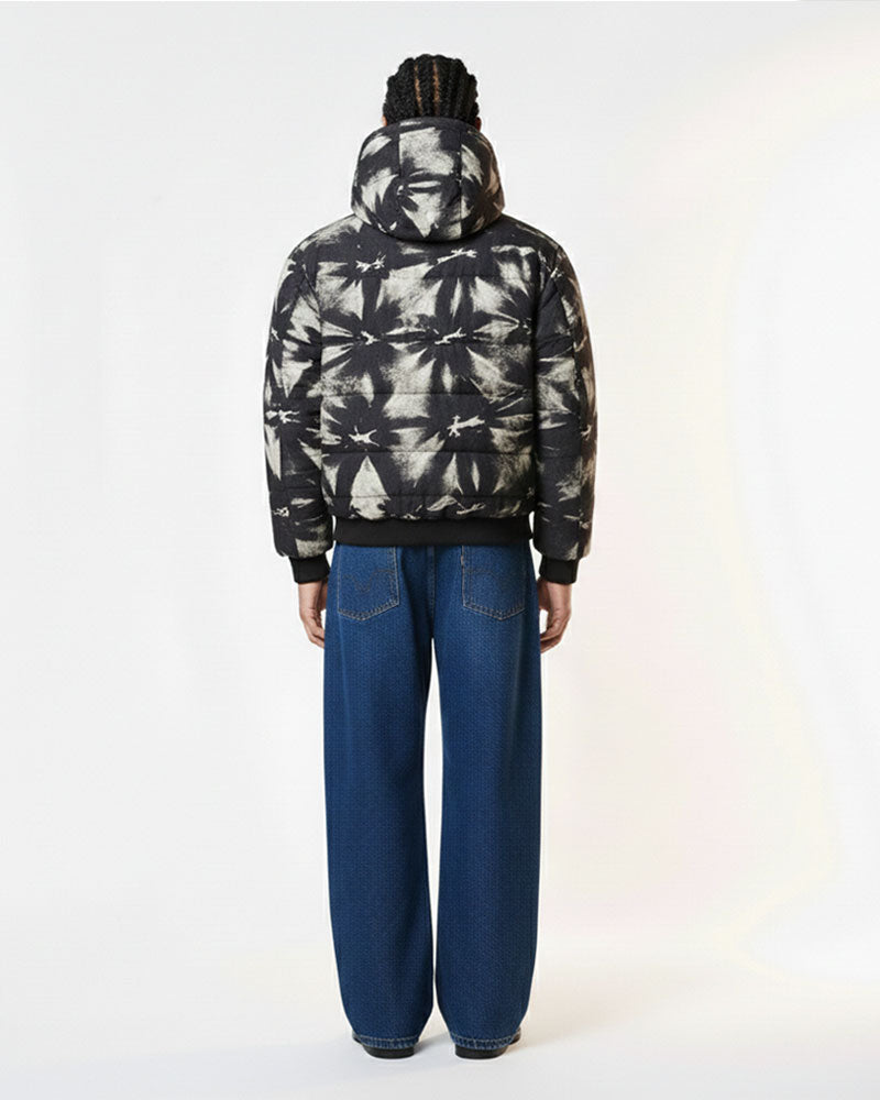 Static Smoke Puffer Jacket (Midnight)