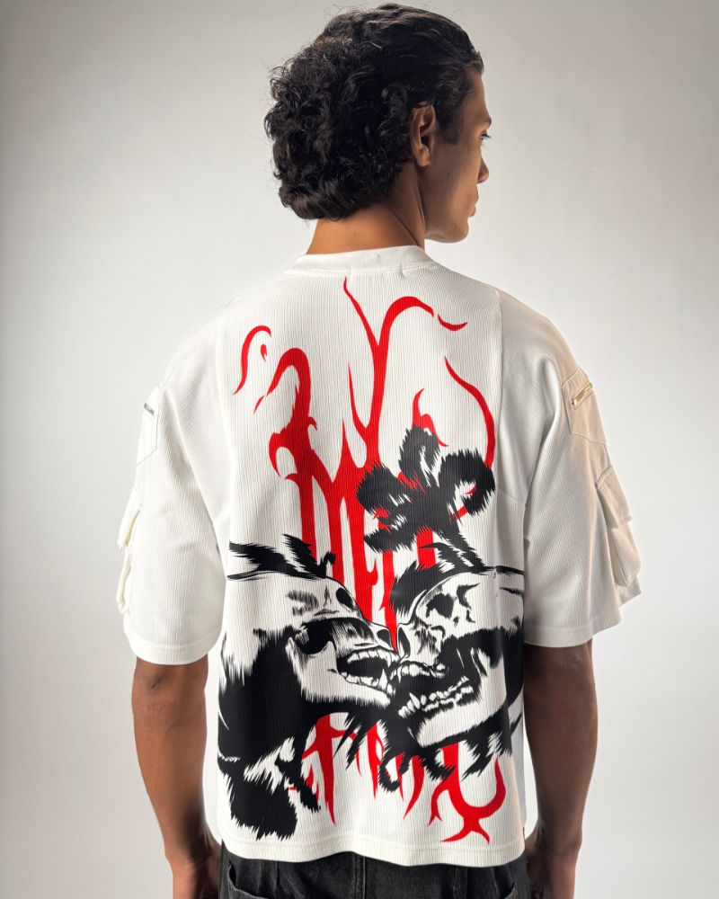 Utility Oversized T-Shirt White