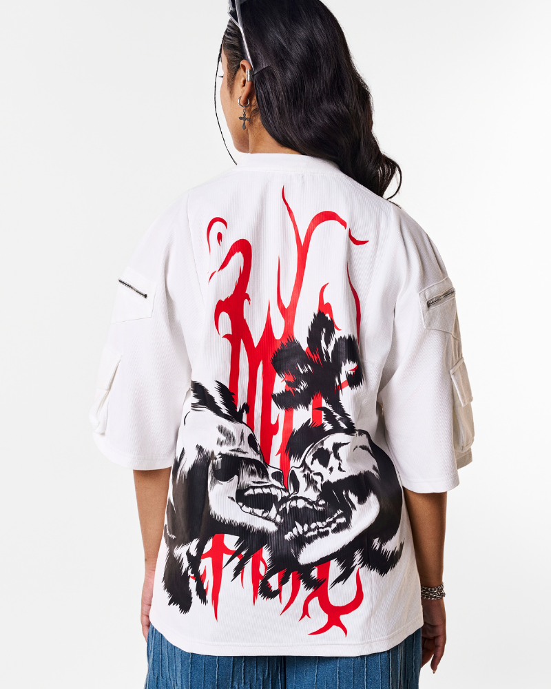 Utility Oversized T-Shirt White