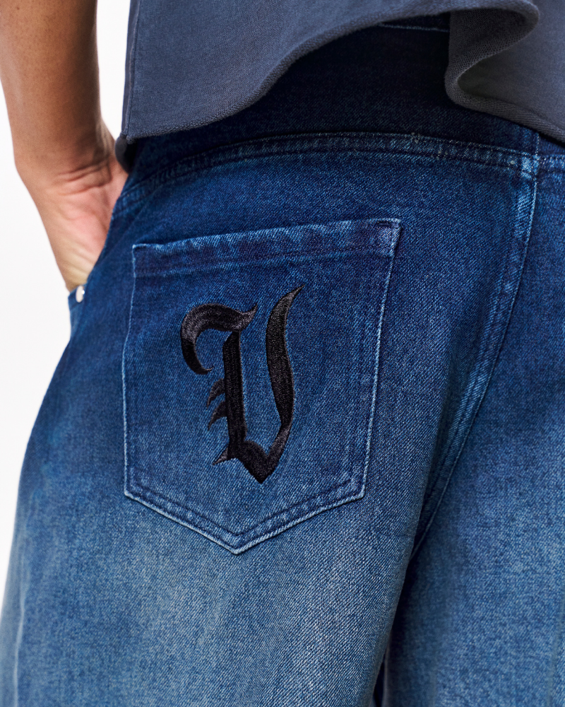 'DIRTY KNEES' DENIM JEANS [BAGGY FIT]
