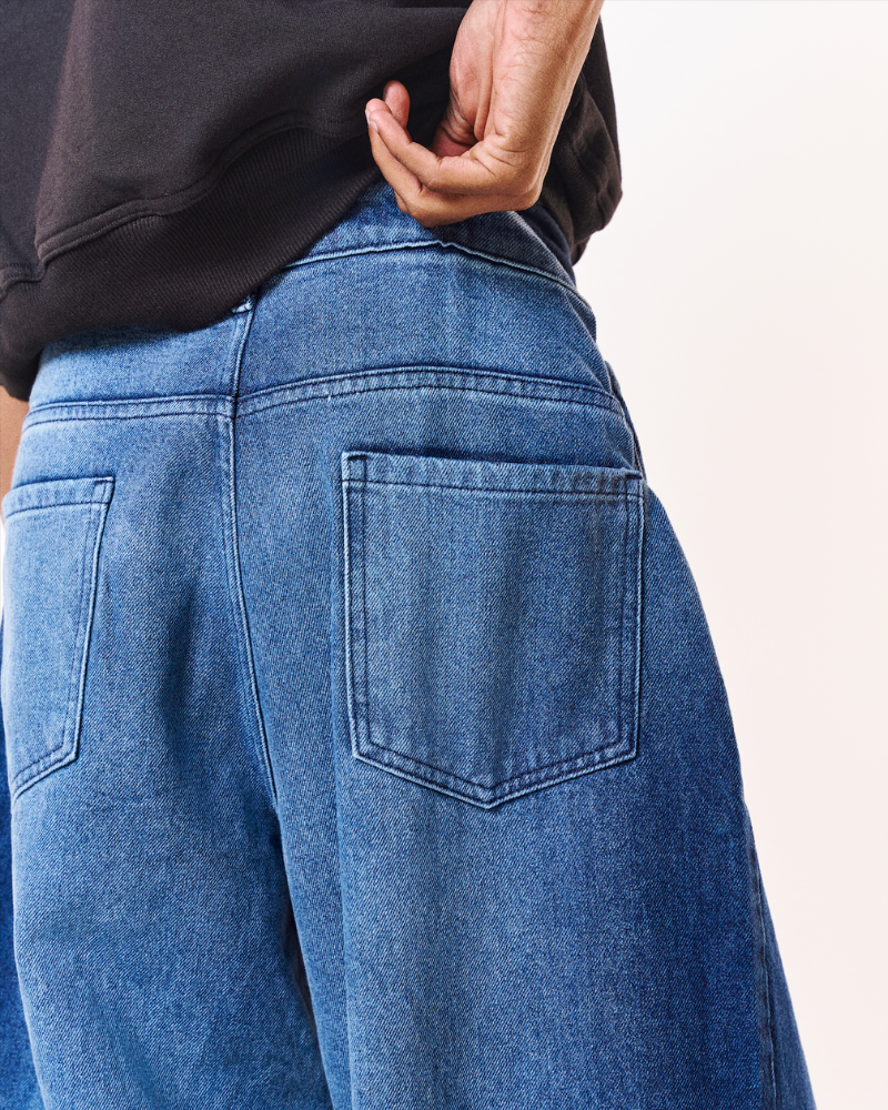 'VOLFS' DENIM JEANS [BAGGY FIT]