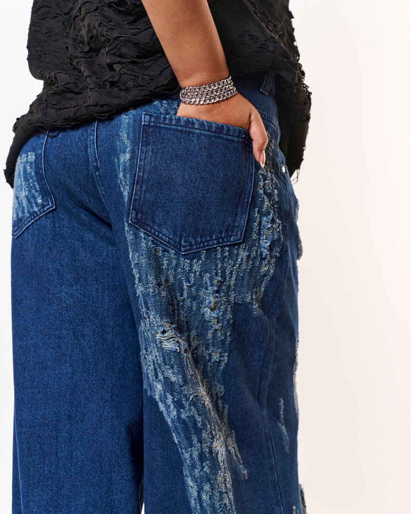 'FRISKY' DENIM JEANS [BAGGY FIT]