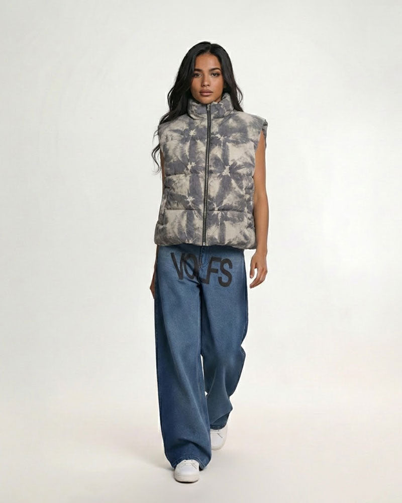 Static Smoke Puffer Jacket (Ash)